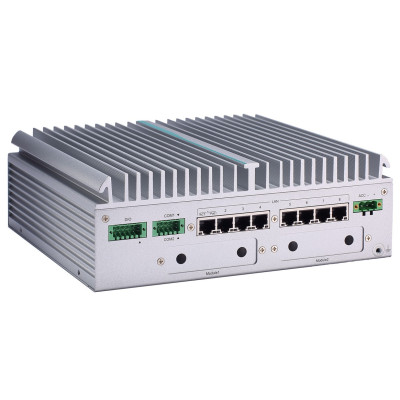 Axiomtek UST510-52B-FL Fanless Embedded Computer, Intel Core Pentium, Xeon, and Celeron